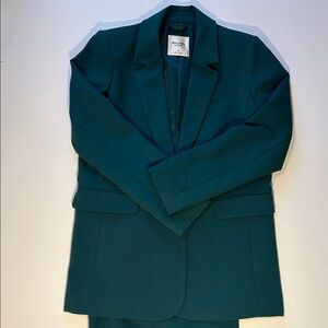 Abercrombie Two piece suit wide leg pants and blazer